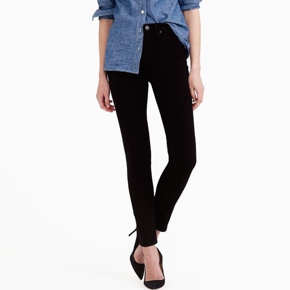 j crew black skinny jeans
